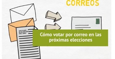 Cómo votar por correo en las elecciones del 10 de noviembre, paso a paso