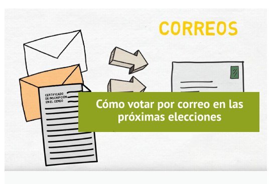 Cómo votar por correo en las elecciones del 10 de noviembre, paso a paso