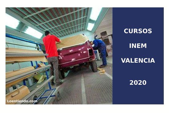 Cursos INEM Valencia 2020