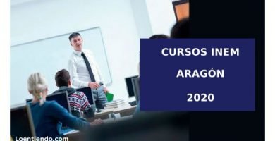 Cursos INEM Aragón 2020