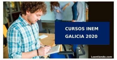 Cursos INEM Galicia 2020