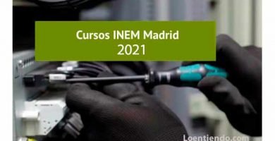 Cursos INEM Madrid 2021