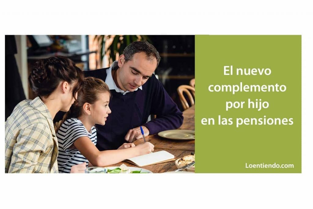 El nuevo complemento en las pensiones de 378 euros por hijo