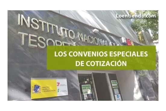 El convenio especial con la Seguridad Social