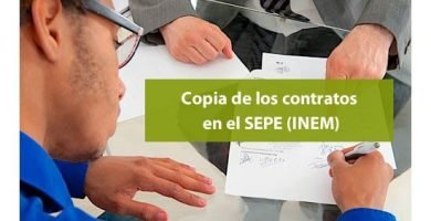 La copia de los contratos de trabajo que se conserva en el SEPE (INEM)