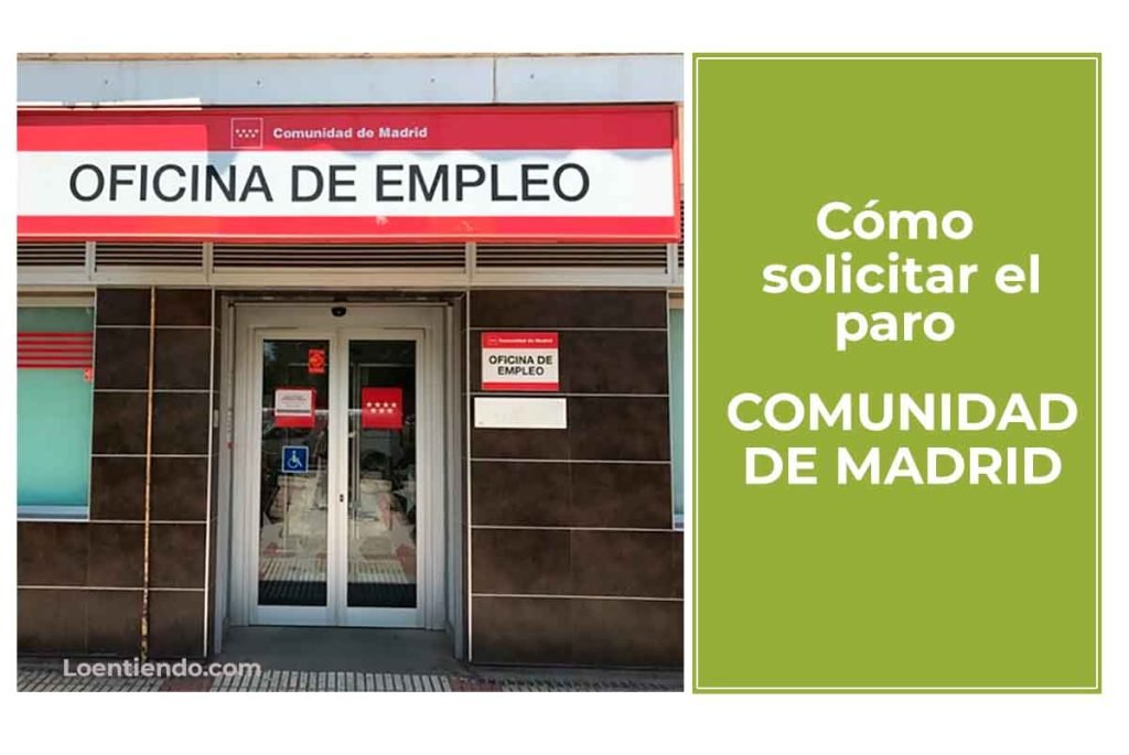 Cómo apuntarse y pedir el paro en Madrid