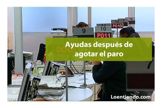 Ayudas después del paro