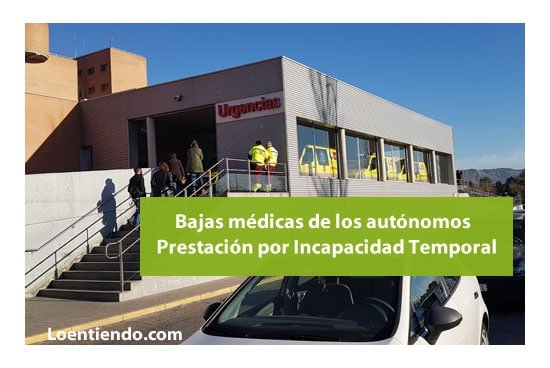 La baja por Incapacidad Temporal (IT) en los autónomos
