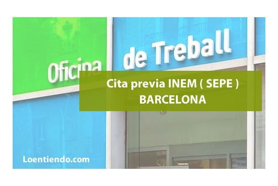 Cita previa INEM Barcelona