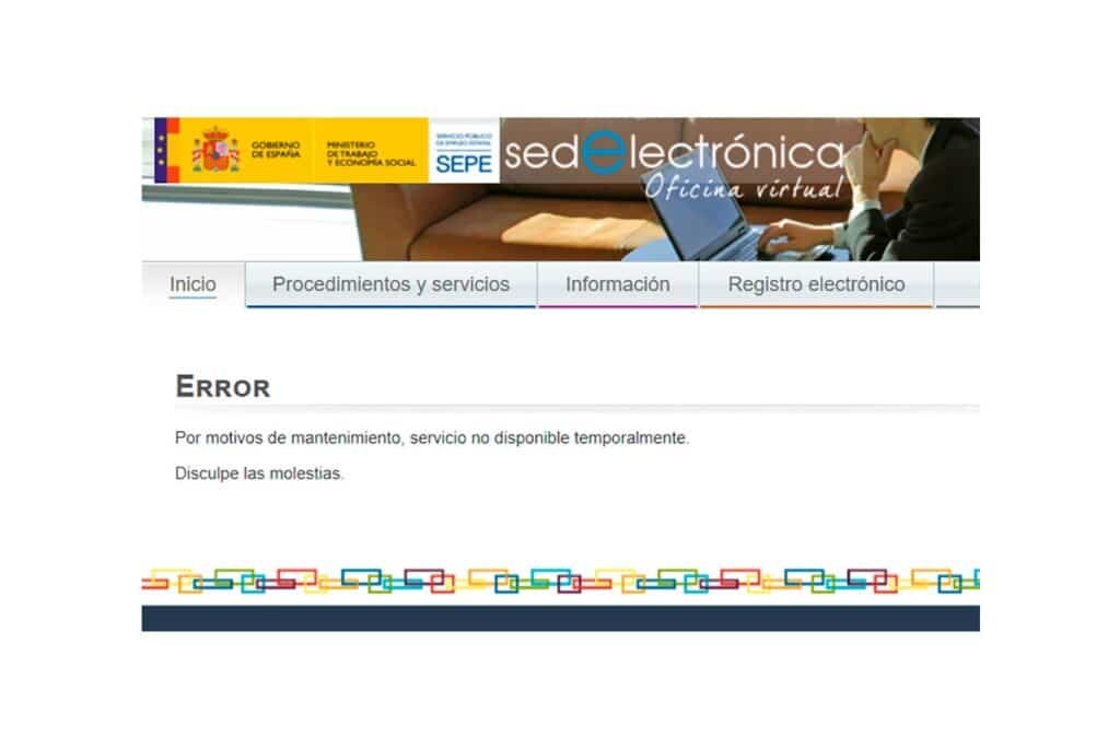 ¿Por qué en ocasiones no funciona el servicio online de consulta de prestaciones?